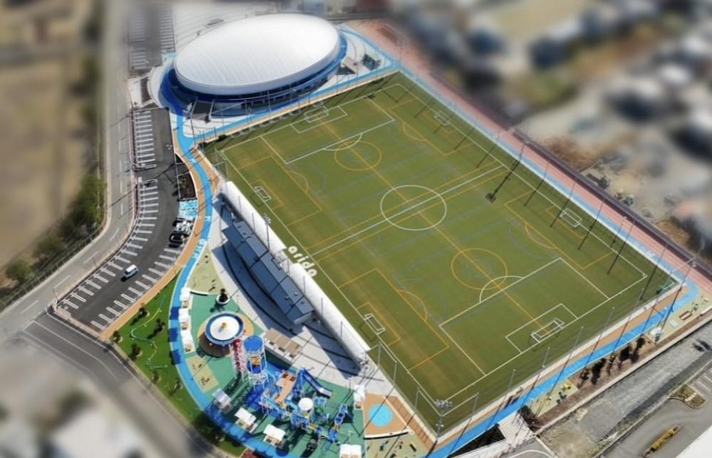 和歌山｜有田市健康スポーツ公園　BIG SMILE PARK えみくるフィールド（多目的グラウンド）